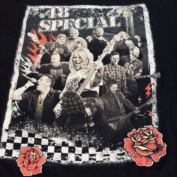 IN-N-OUT Burger Lynsi Snyder Band .48 Special Shirt 3XL Black Made in USA  RARE - Picture 3 of 13